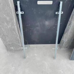 猪圈门卡槽加厚热浸锌门板槽猪栏门条卡槽耐腐蚀不生锈圈舍门槽