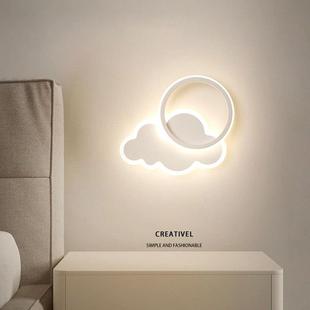 云朵儿童房壁灯2022新款 饰灯 创意现代简约卧室床头灯男女孩房间装