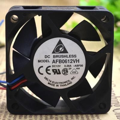 台达6CM602512V0.30AAFB0612VH-F00三线双滚珠机箱电源风扇