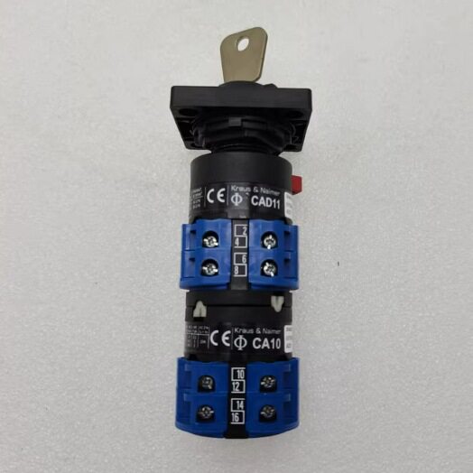 机器人3HAC052287-003/004三位钥匙3档位选择模式开关测试完好