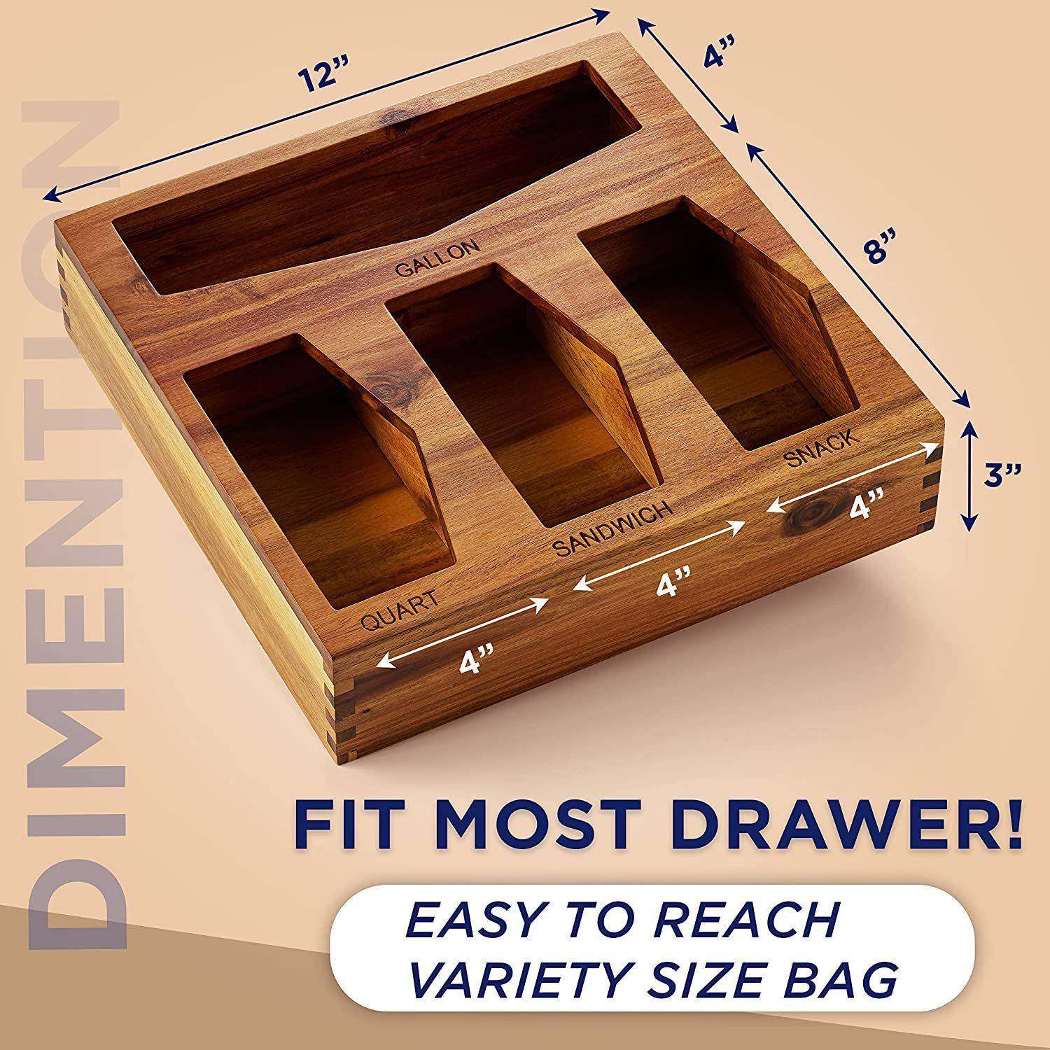 厨房保鲜袋分格收纳盒壁挂式相思木收纳架竹简约日式保鲜袋收纳盒,机械设备,其他机械设备,淘宝优惠券,粉丝福利购,淘宝优惠卷