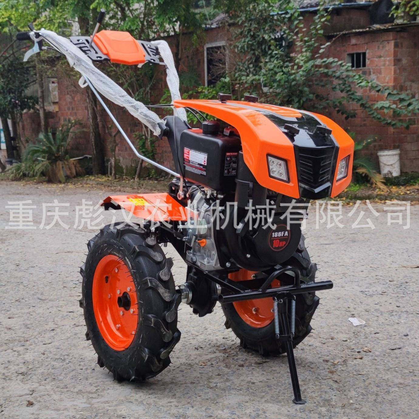 带双灯灯罩的5P/6P/9P/12匹马力柴油微耕机，重庆柴油直联微耕机,机械设备,其他机械设备,淘宝优惠券,粉丝福利购,淘宝优惠卷