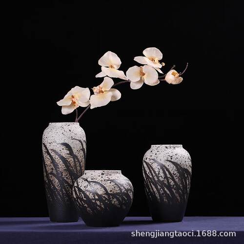 陶瓷花瓶_供应陶瓷花瓶摆件工艺品装饰陶瓷花瓶简约陶瓷
