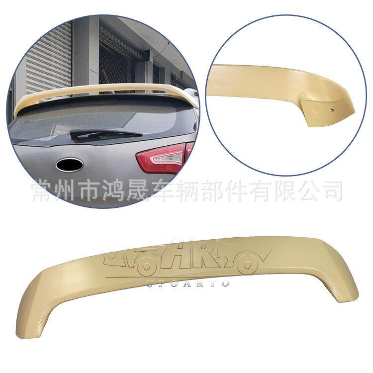 适用于2021-2023起亚智跑尾翼改装件后扰流板无损安装
