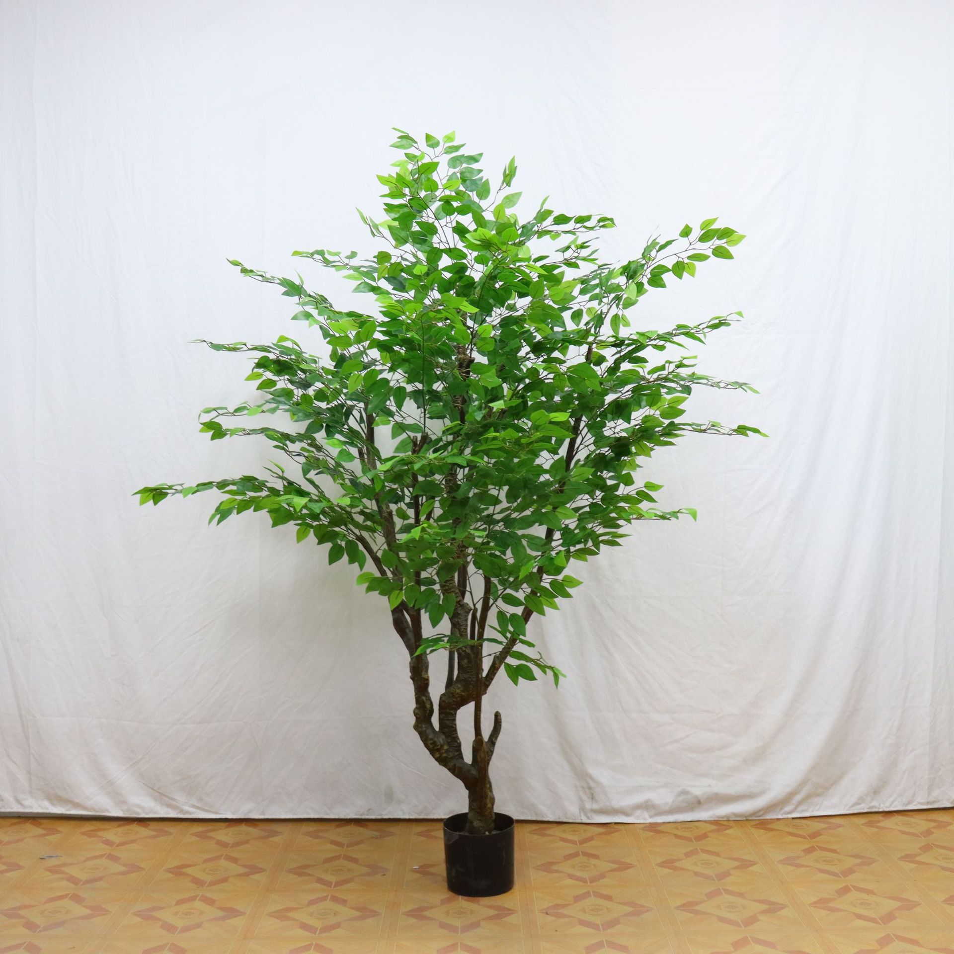 北欧仿真植物榕树盆栽塑料大绿植室内假树造景客厅摆件客厅装饰