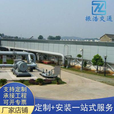 声屏障高速公路隔音屏降噪高架桥住宅区吸声墙地铁桥梁隔声屏障