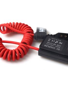 D-tap工厂现货D-tap对FZ100假电池编网弹簧线黑红供摄影产品