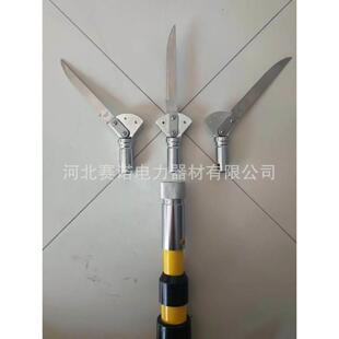 伸缩型组合异物杆伸缩异物杆钩地铁用接触线异物排相器DC1500v