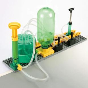 气压水动系列 玩具1159 气压水缸儿童科学实验科技小制作组装