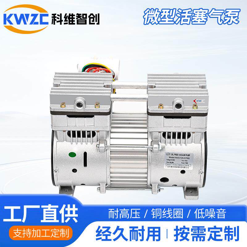 120-01PM2微型活塞气泵小型活塞式微型负压抽气泵小型空气压缩机