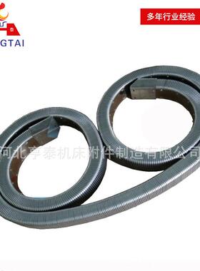供应JR-2型矩形金属软管全封闭穿线软管DGT导轨防护套