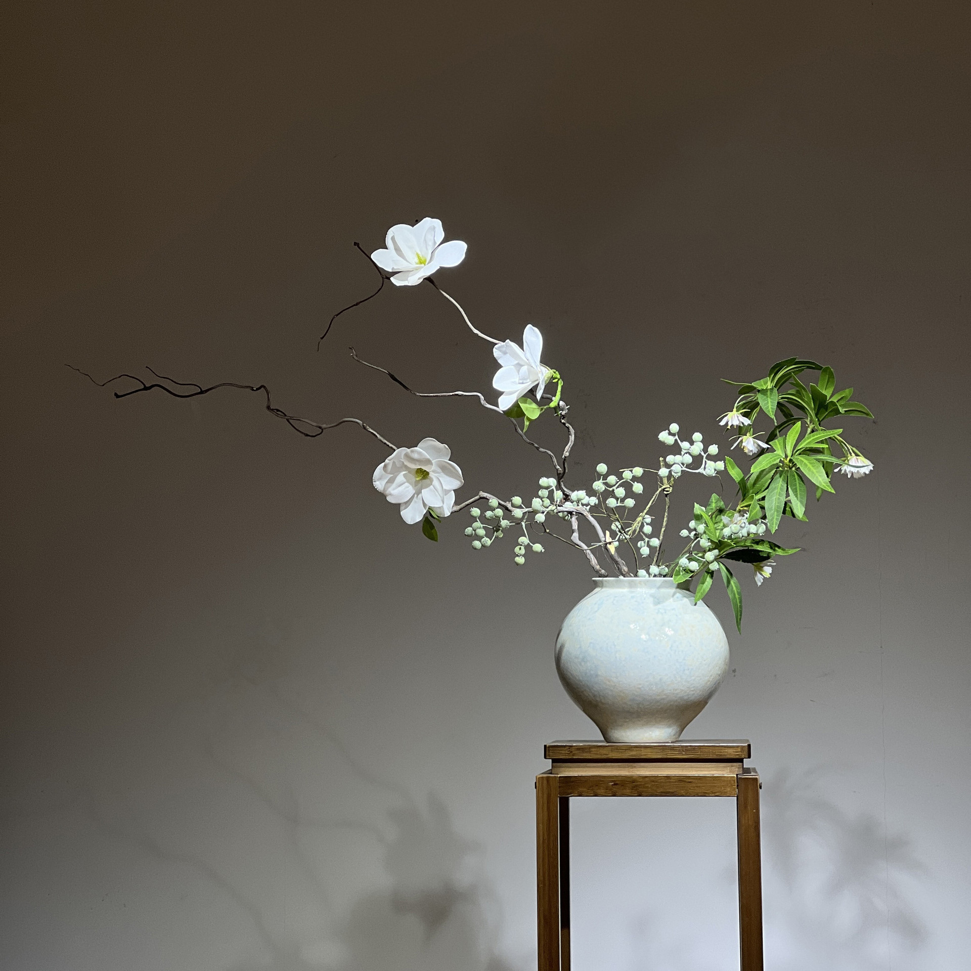宋韵美学陶瓷花瓶枯枝花艺插花玄关酒店民宿家居装饰桌面中式摆件