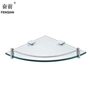 浴室玻璃三角置物架304不锈钢卫生间收纳单层托架A1082直销