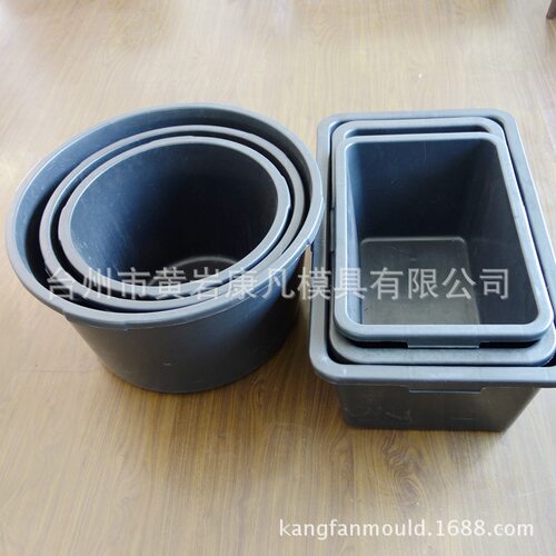 塑料搅拌桶模具制造 注塑模具厂家 180升储物桶模具 钢化桶模具