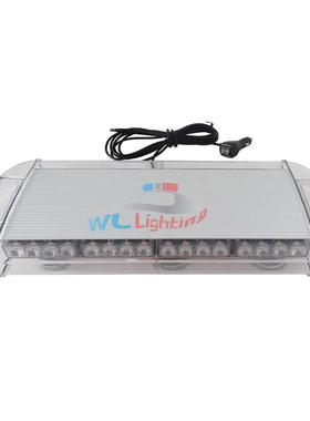 40LED长条爆闪灯40LED汽车车顶警示灯40LED迷你短排警示灯