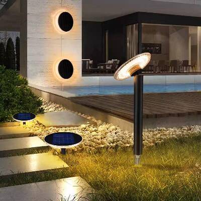 户外防水草地灯太阳能插灯花院SY-019园别地园墅庭灯民宿公引路草