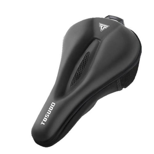 塔斯队长自行车垫坐套超山地车单软硅胶加厚防水公路车座垫852皮