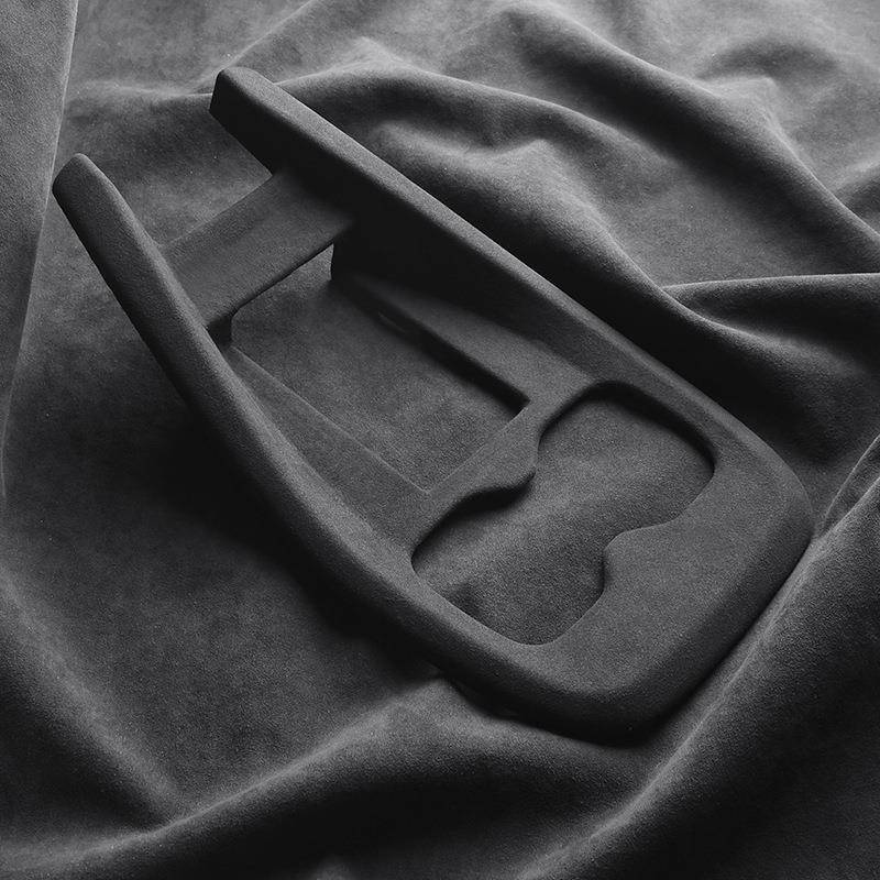 适用于小鹏挡MNAM03翻毛皮排板盖车载中面控排O挡面板防护小鹏MON