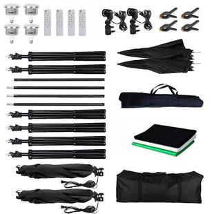 直补0光灯5 幕布919背 70cm柔光箱摄影套直播间摄影播棚抠图拍照装