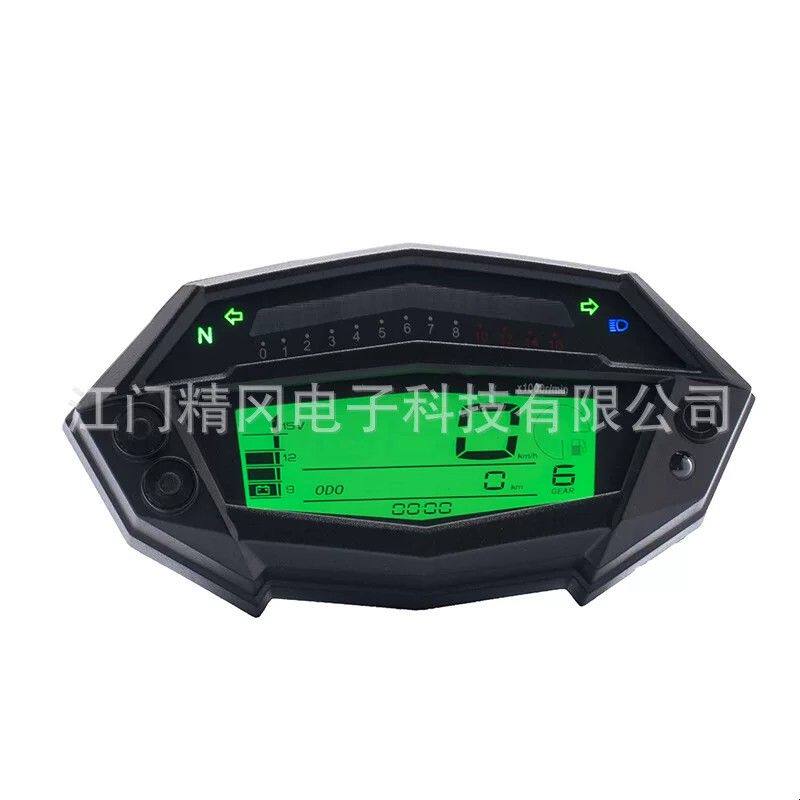 改装出口款摩托车改装出口仪表Z1000液晶数字转速里程摩托车转速7