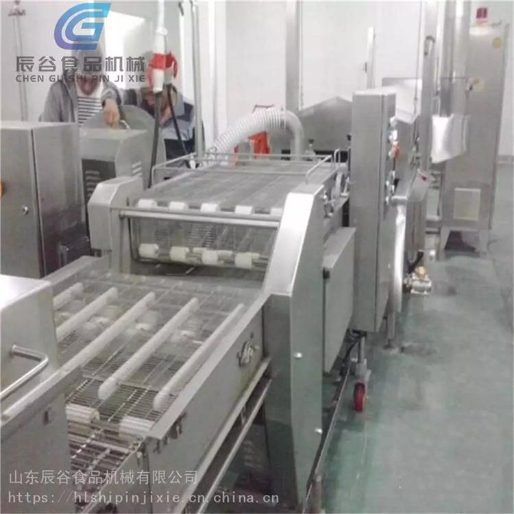 裹天妇罗机0全自动鳕鱼排上浆裹粉生浆产线RT-40GUG型上浆机