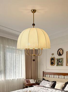 美式厅吊灯田园古42103乡村复简客约实木餐古厅灯中风中式主卧室