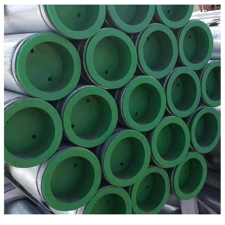 厂家直销内衬合2钢管热水专用衬塑复合管复0#厚壁热镀642锌衬塑钢