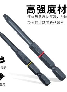 VESSEL威威NEJ-45松螺批头4NEJ-42支拆断丝取出丝器滑牙生锈断裂