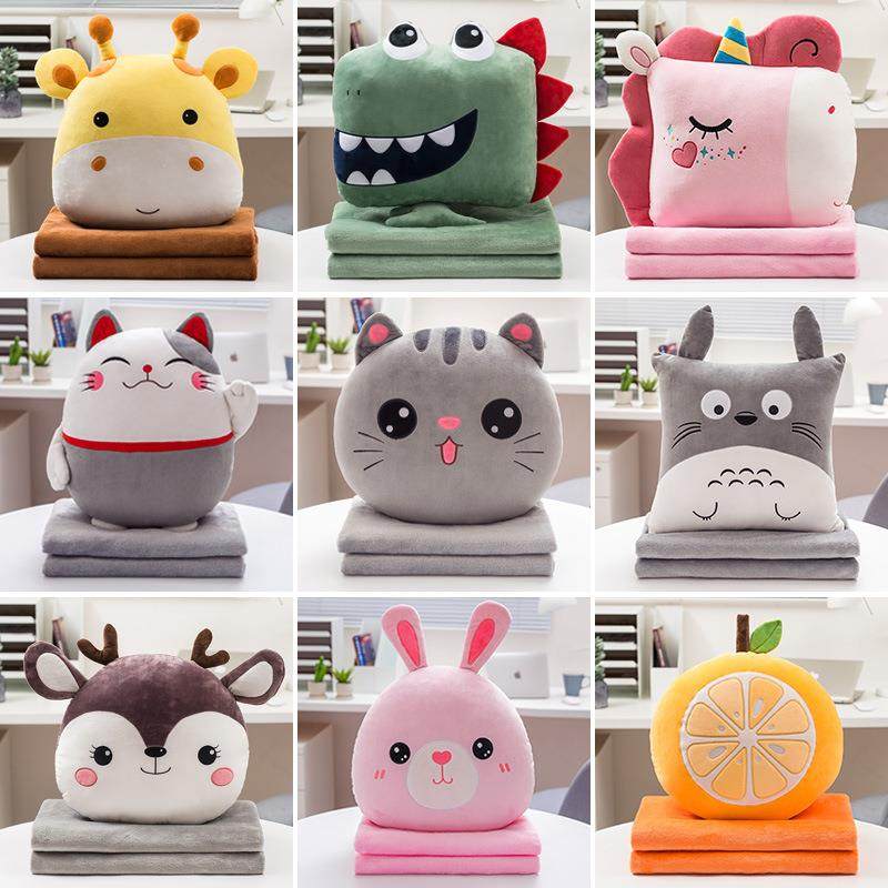 抱枕被子头两用靠枕折叠空毯汽车内靠垫枕二10067057一合调办公室,居家布艺,抱枕被,淘宝优惠券,粉丝福利购,淘宝优惠卷