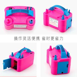 派对动气506球机双气球电动式 家用电打气机73005泵电动气球孔打气