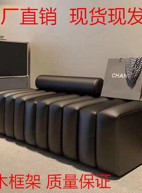 发店休息区等候椅换鞋美凳款XVZ小户型客极简沙发凳创意厅美新人