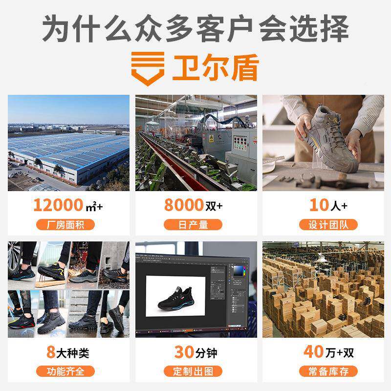 夏季透气便劳保578累鞋男防防刺轻穿钢头不脚安全鞋舒砸适工作鞋