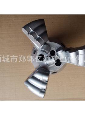 罗克三翼PDC复合片金刚石钻头三翼无芯金刚石钻头取芯钻头探水钻