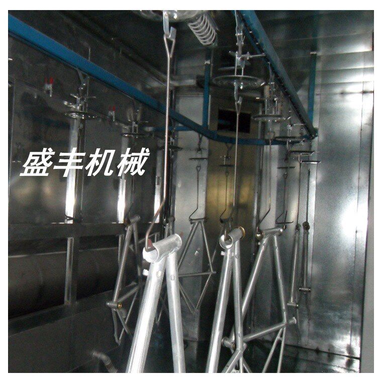 厂家专业生产自行车喷涂线设备自行车配件五金件喷涂线