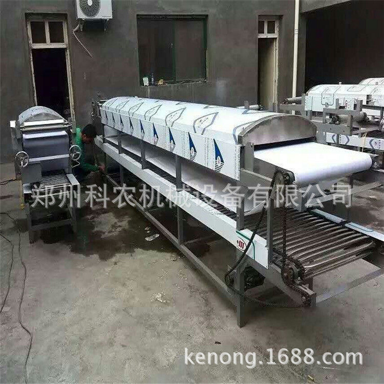 新型仿手工蒸汽粉皮机全自动圆形凉皮机蒸气面皮机陕西凉皮机