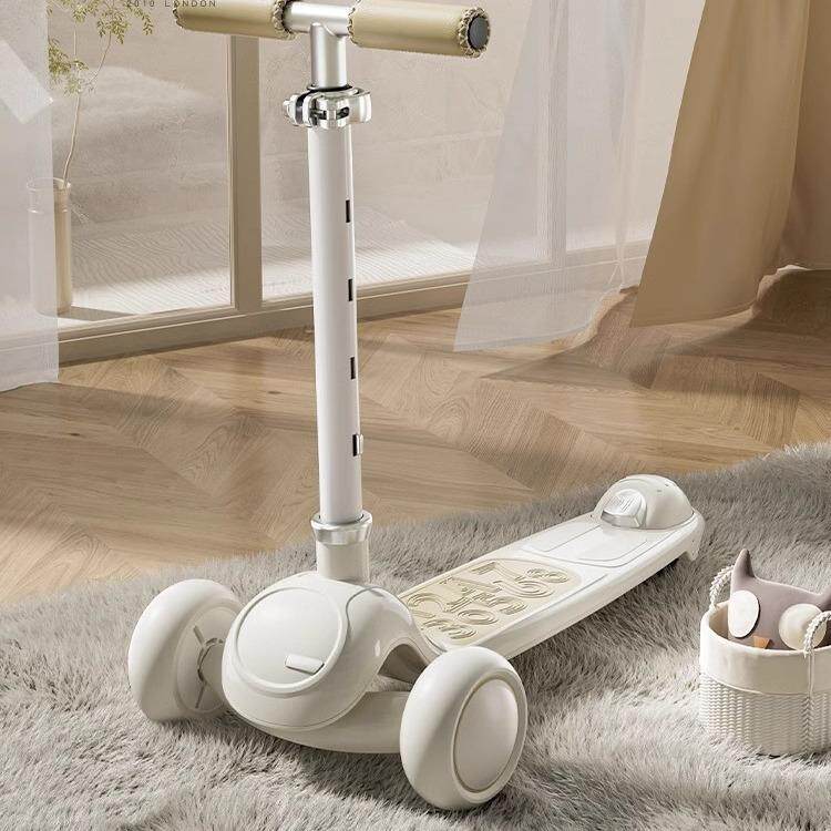 儿童滑板车1-3一6一12岁以上大童小孩宝宝可坐三合一滑滑车可折叠