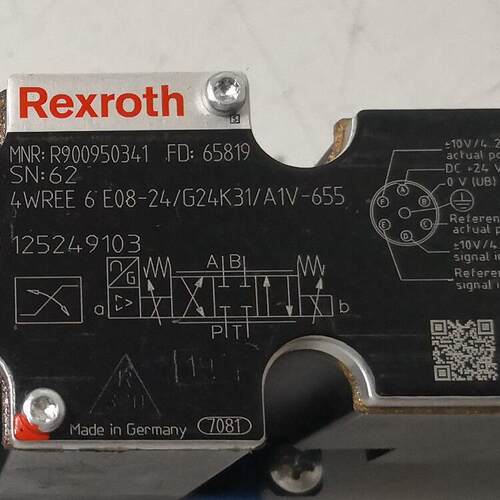 R9009503414WREE6E08-2X-G24K31A1V-655#Rexroth//力士乐