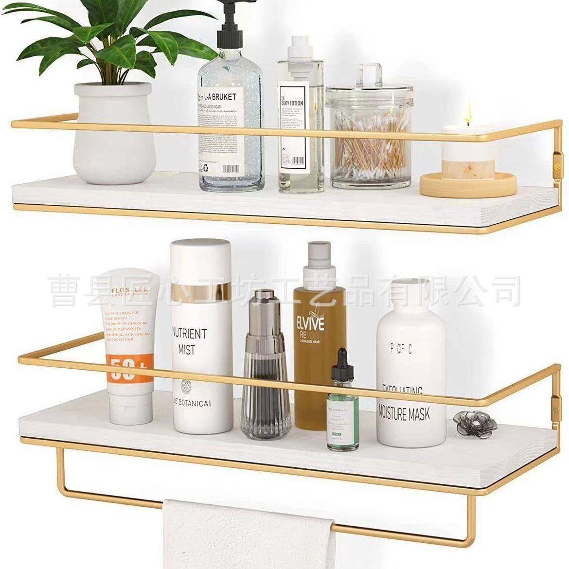 木质置物架浴室搁板卧室卫生间置物架带毛巾杆储物架悬浮架,机械设备,其他机械设备,淘宝优惠券,粉丝福利购,淘宝优惠卷