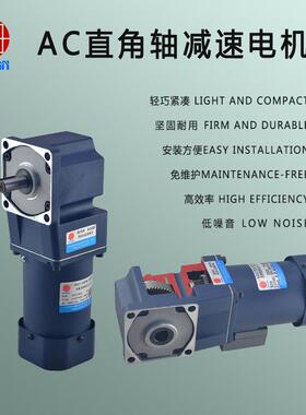 140W中实调速直角减速机6IK140RGN-CF，RT滚珠柔性链输送机电机