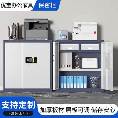 保密柜资料储物柜指纹文件柜档案电子锁财务国保柜保险柜