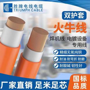 RVV焊把线软线10 750V火牛线户外电源线 240平方耐油耐高低温450