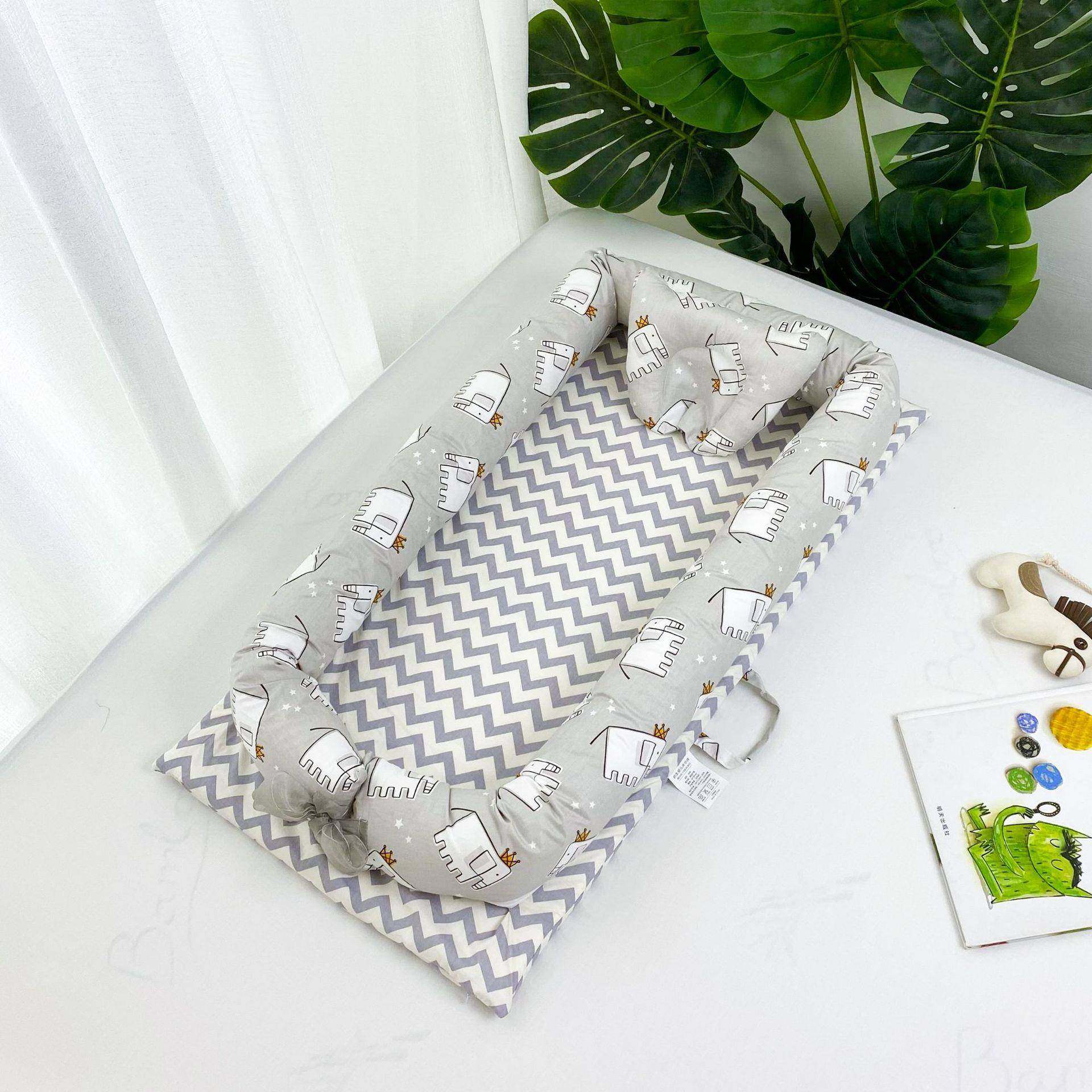 婴儿床中床不带被子纯棉便携式可拆洗新生儿bb宝宝可折叠仿生床,农用物资,其他肥料,淘宝优惠券,粉丝福利购,淘宝优惠卷