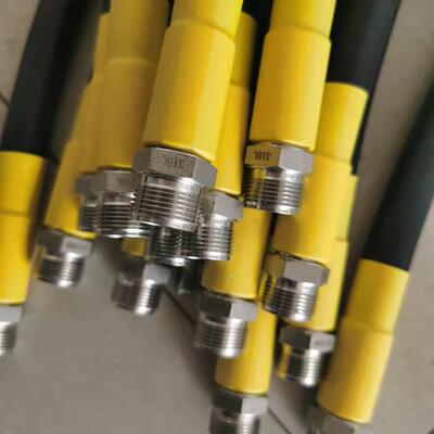 DTRO膜柱胶管污水处理反渗透设备胶管组件高压油管软管总成