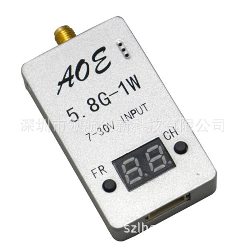 TS9325.8G1000mW1W48频道5V稳压铝合金外壳FPV高灵敏图片