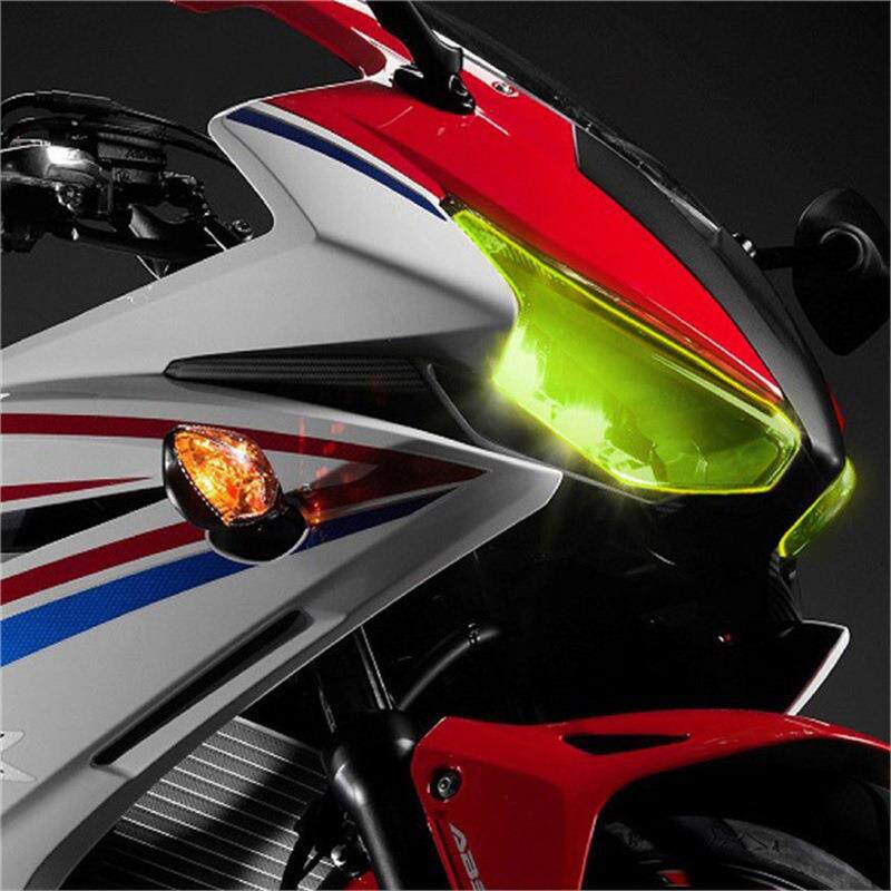 适用于CBR500R16-18年改装大灯保护片车灯保护罩前灯护目片