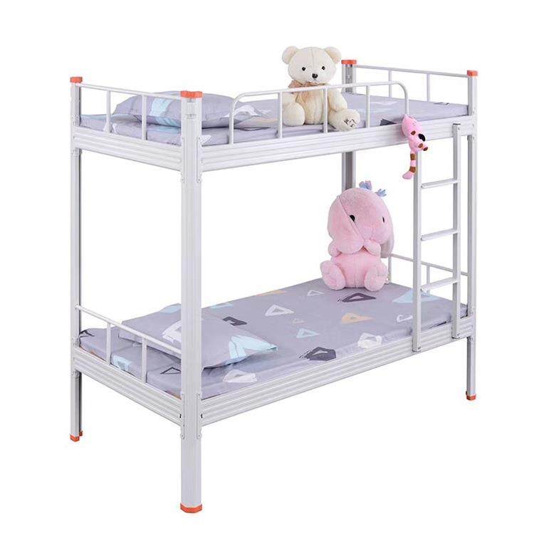 学校铁架床上下铺宿舍单人学生用双层床蚊帐高低床公寓床型材