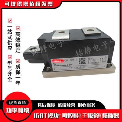 功率可控硅TT170N08KOF TT170N12KOF TT170N14KOF TT170N16KOF