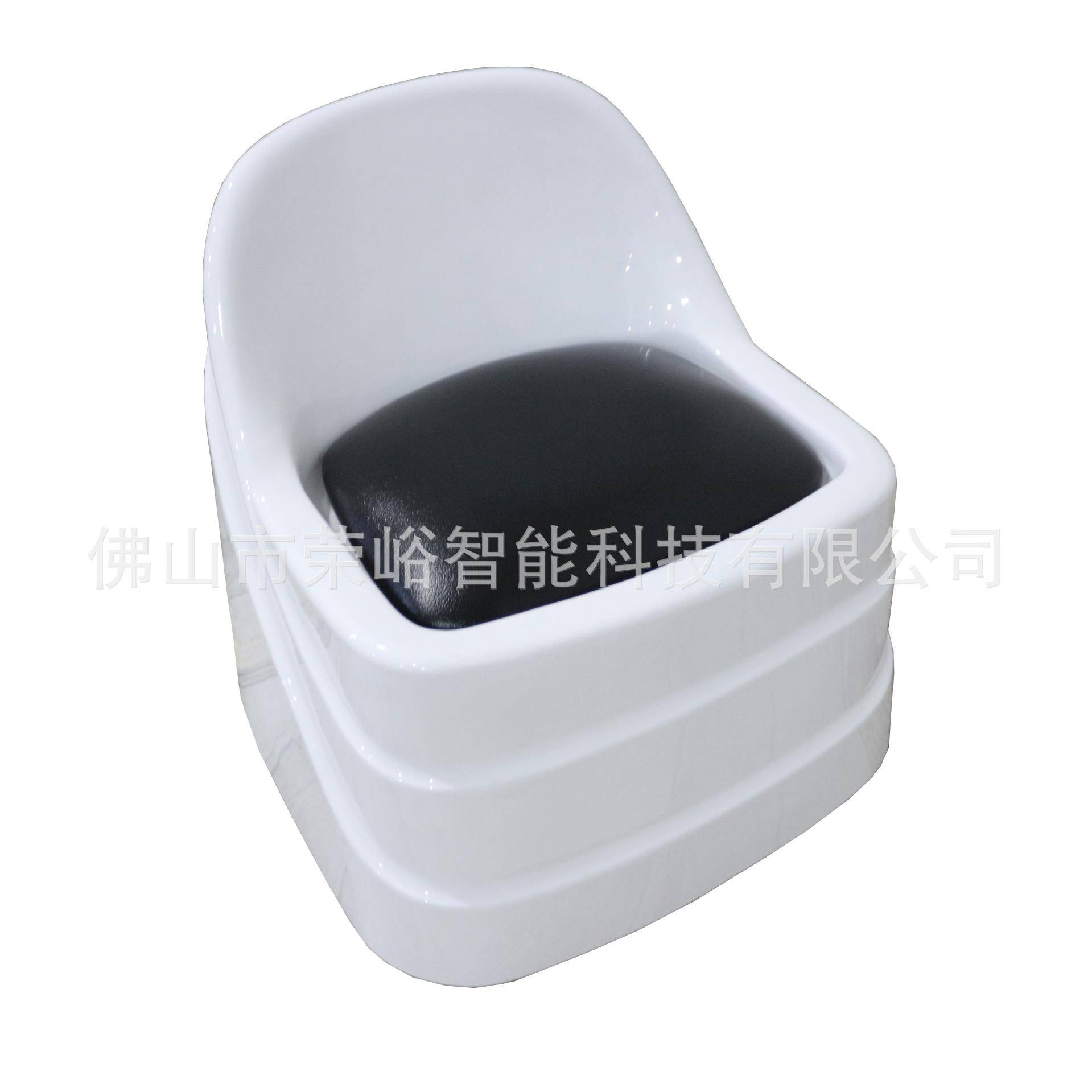 亚克力带轮可移动旋转水疗按摩修脚凳结实耐用专业技师美甲椅椅子