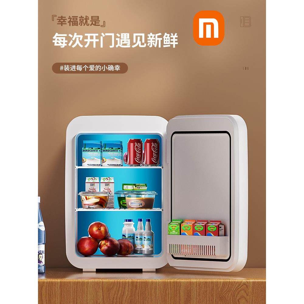 迷你小冰箱冷冻一人二人家用宿舍母乳办公室学生小型冰柜家车俩用