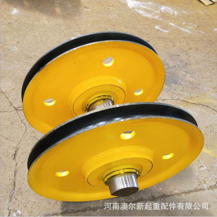 供应 20吨滑轮组 铸钢轧制滑轮片 港口码头起重滑轮组